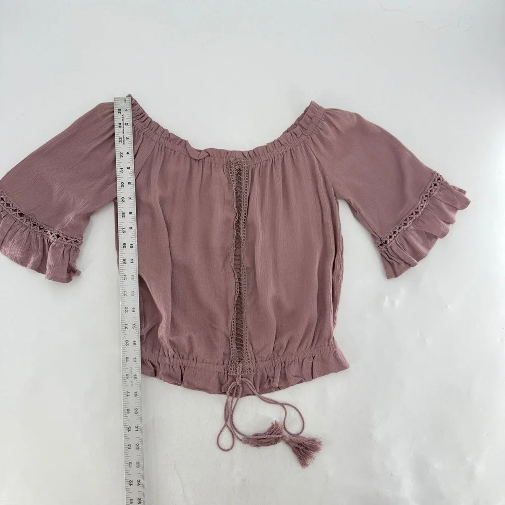 La Hearts mauve pink
